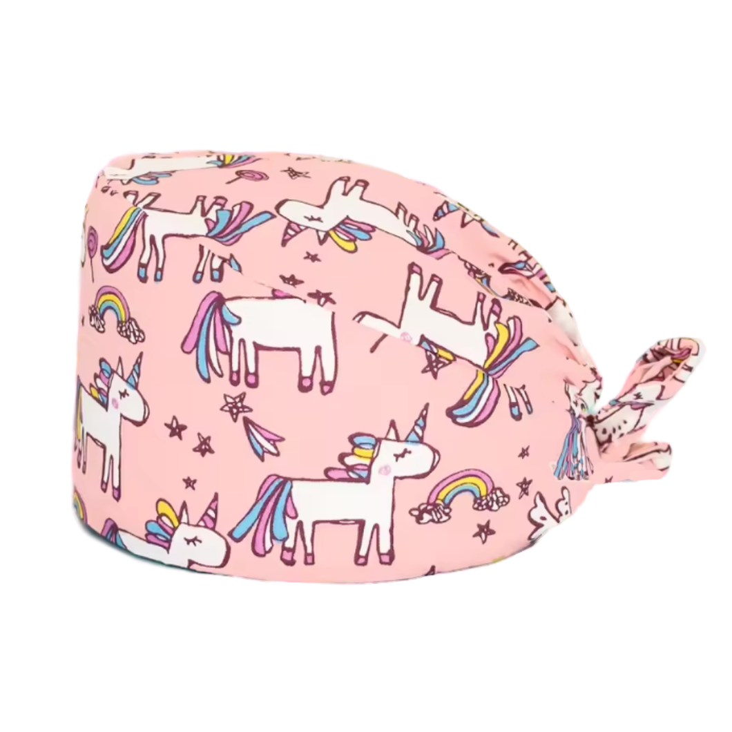 Unicorn Scrub Cap